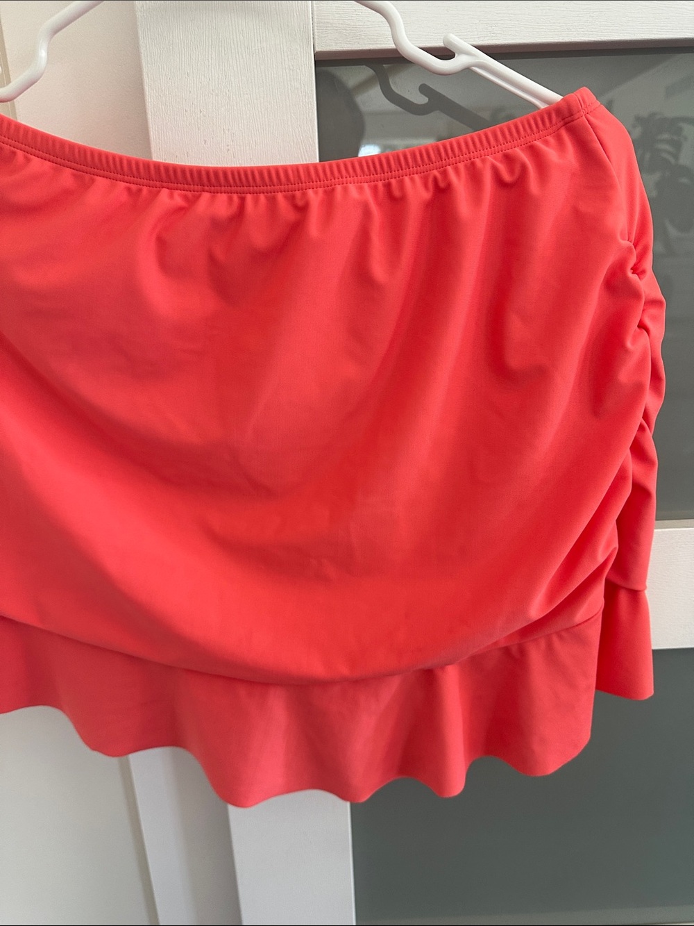 jcpenney Coral Ruched Mini Skirt